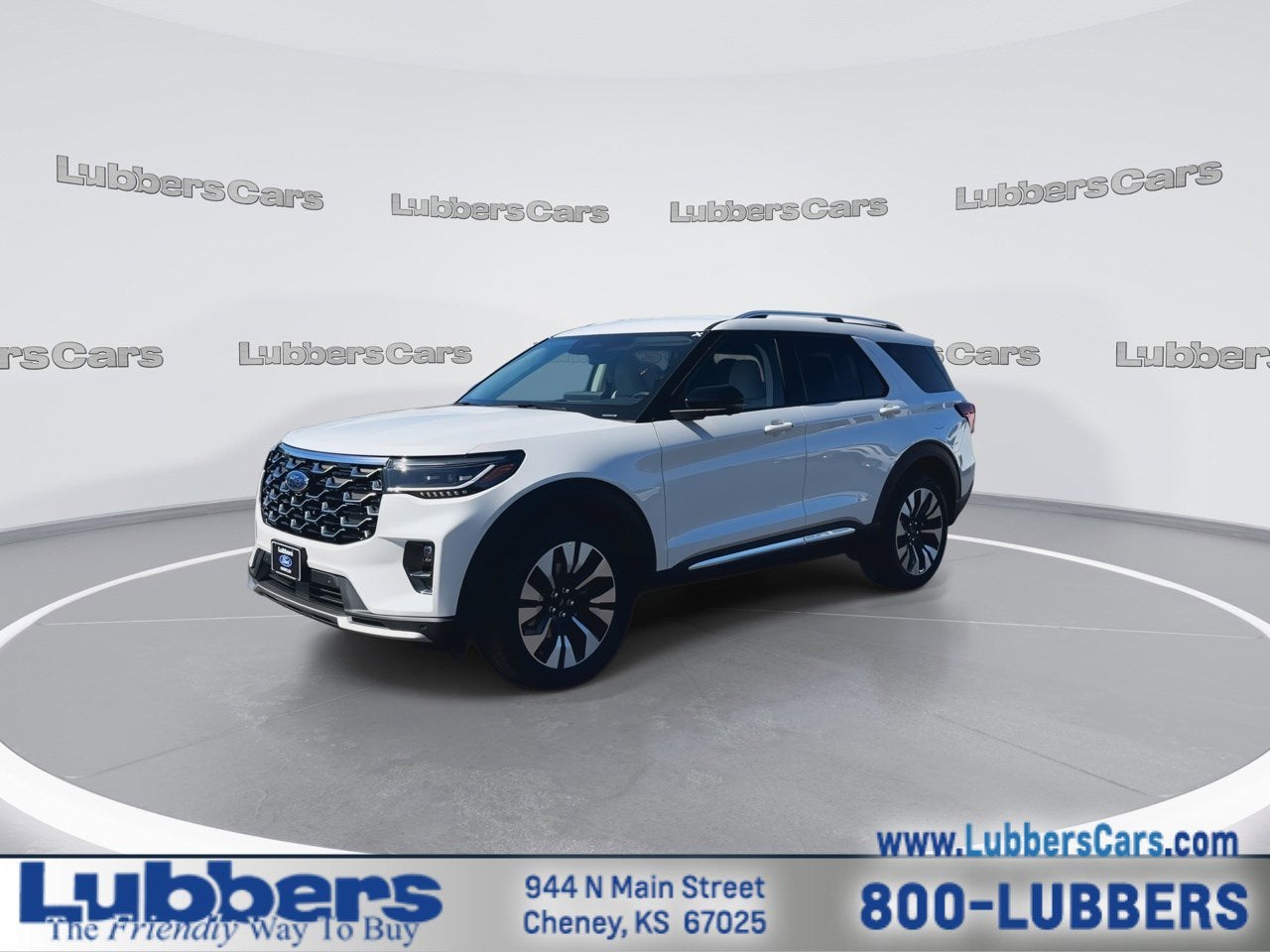 2026 Ford Explorer — interior view