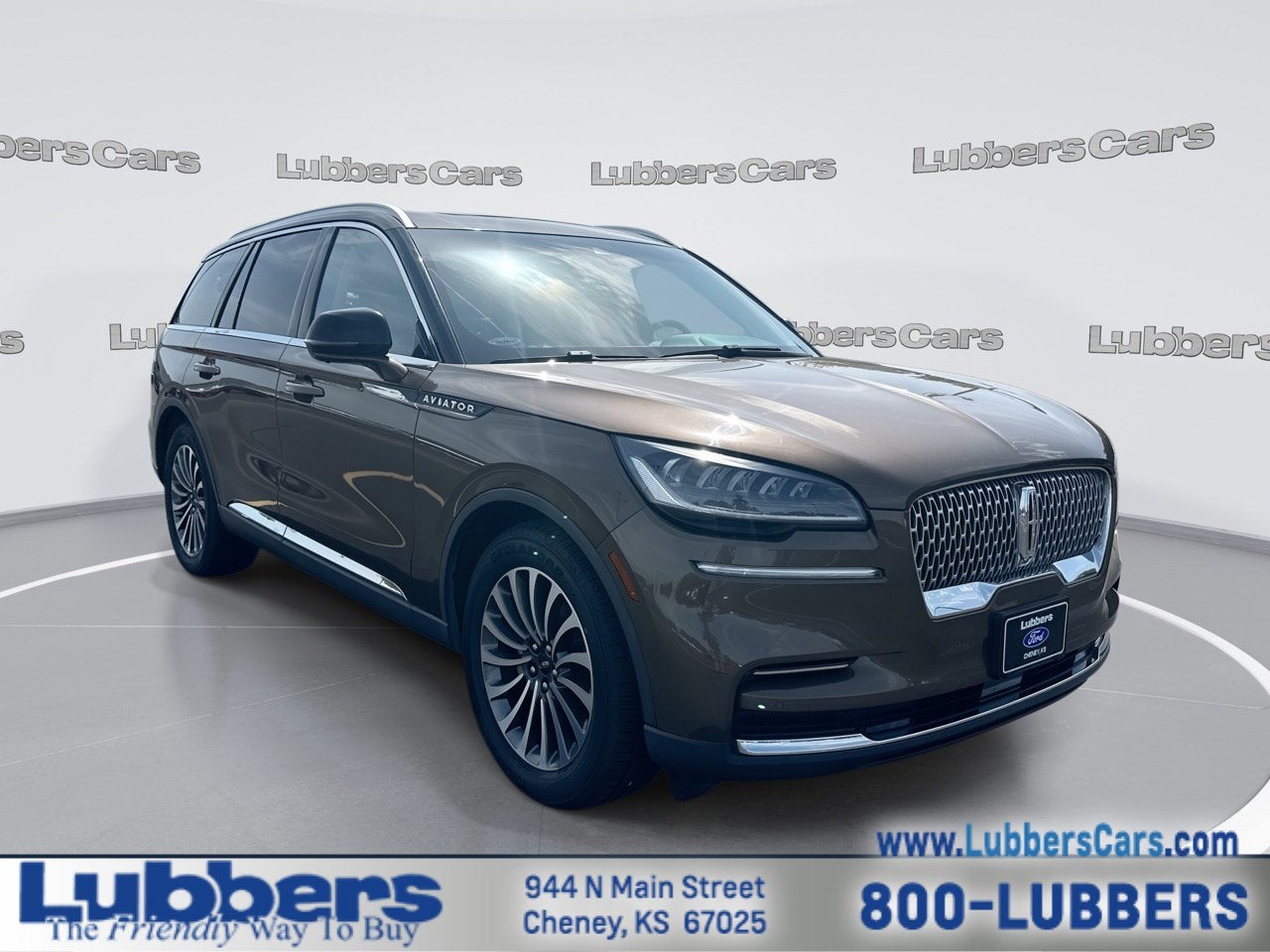 2022 Lincoln Aviator Reserve in Other — front three-quarter view