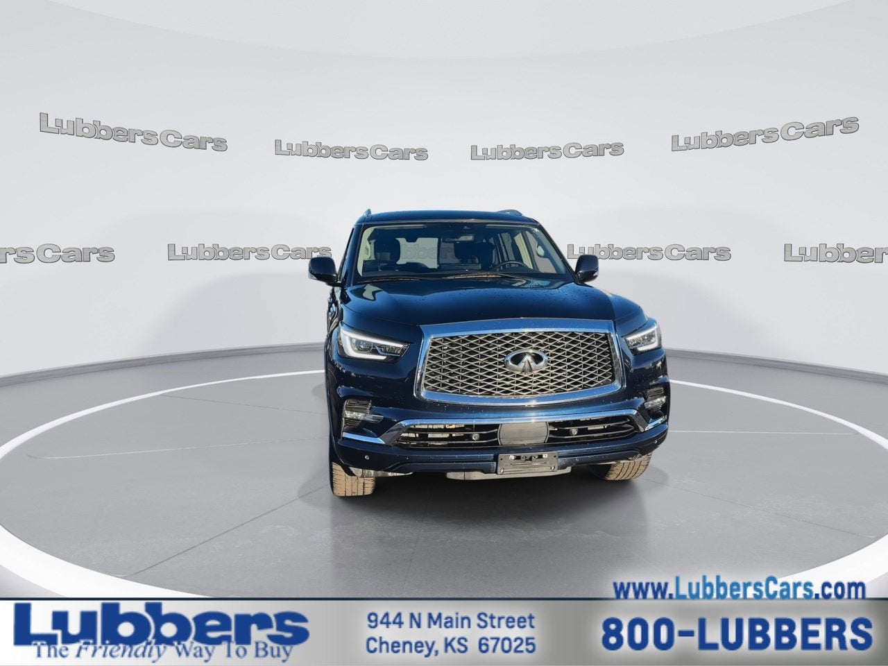 2024 INFINITI QX80 — rear three-quarter view