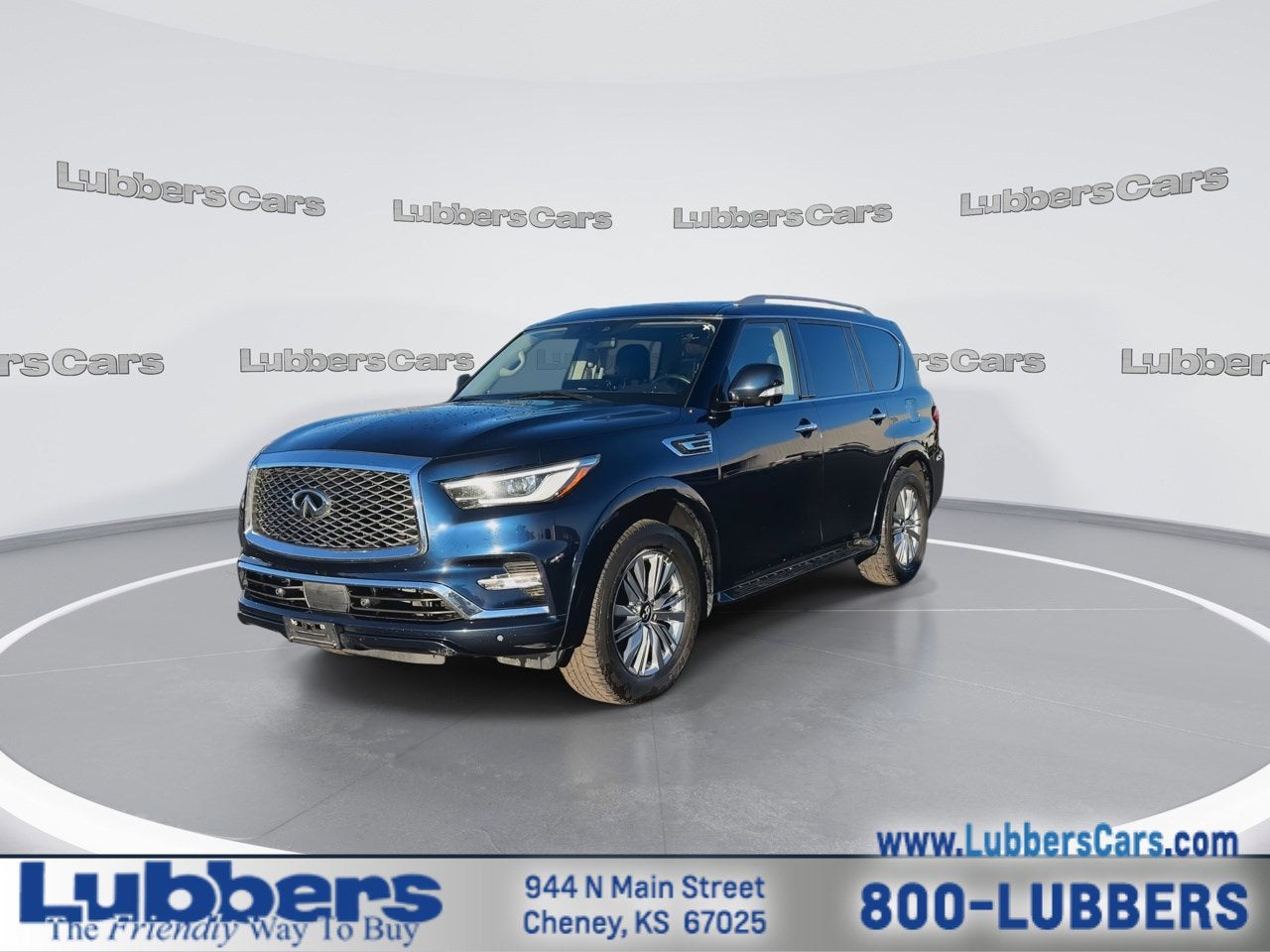 2024 INFINITI QX80 — interior view